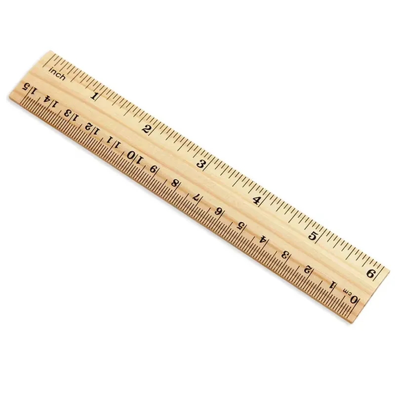 Custom 6 Inch Wooden Ruler 7