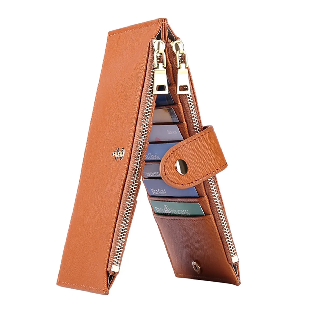 Womens Walllet RFID Blocking Bifold Multi Card 4