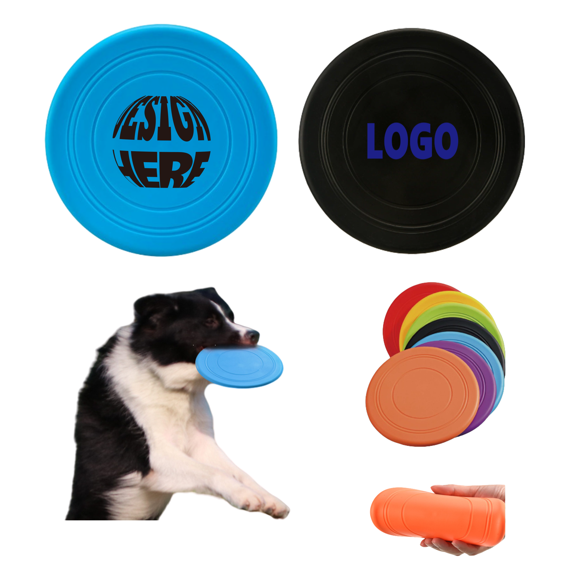 Dog Flying Disc Flyer Toys MOQ50 7