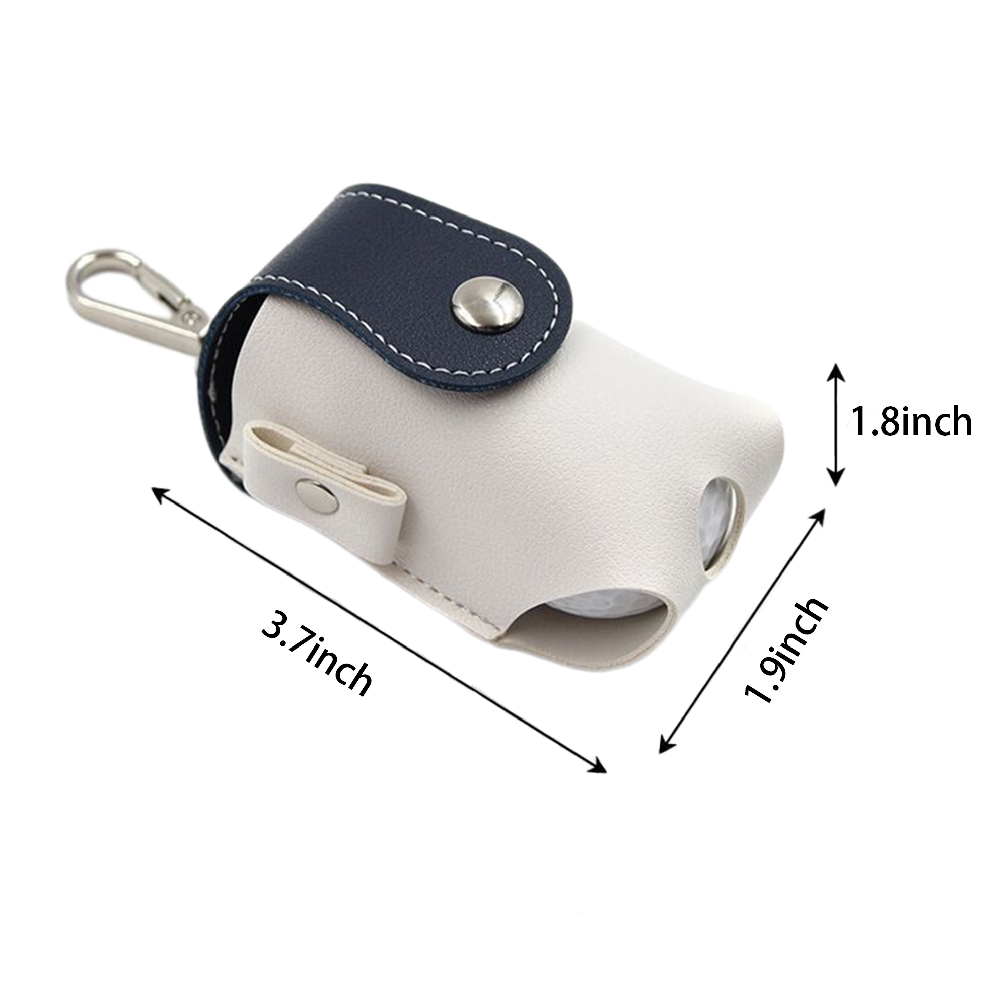 PU Mini Two-Tone Golf Ball Holder 8