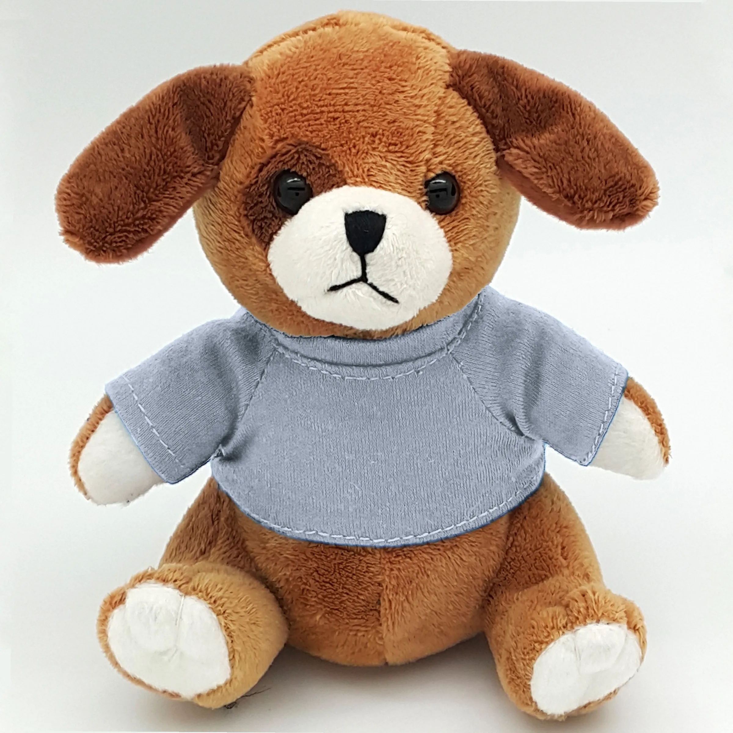 6" Beanie Dog with Embroidered Eyes 9