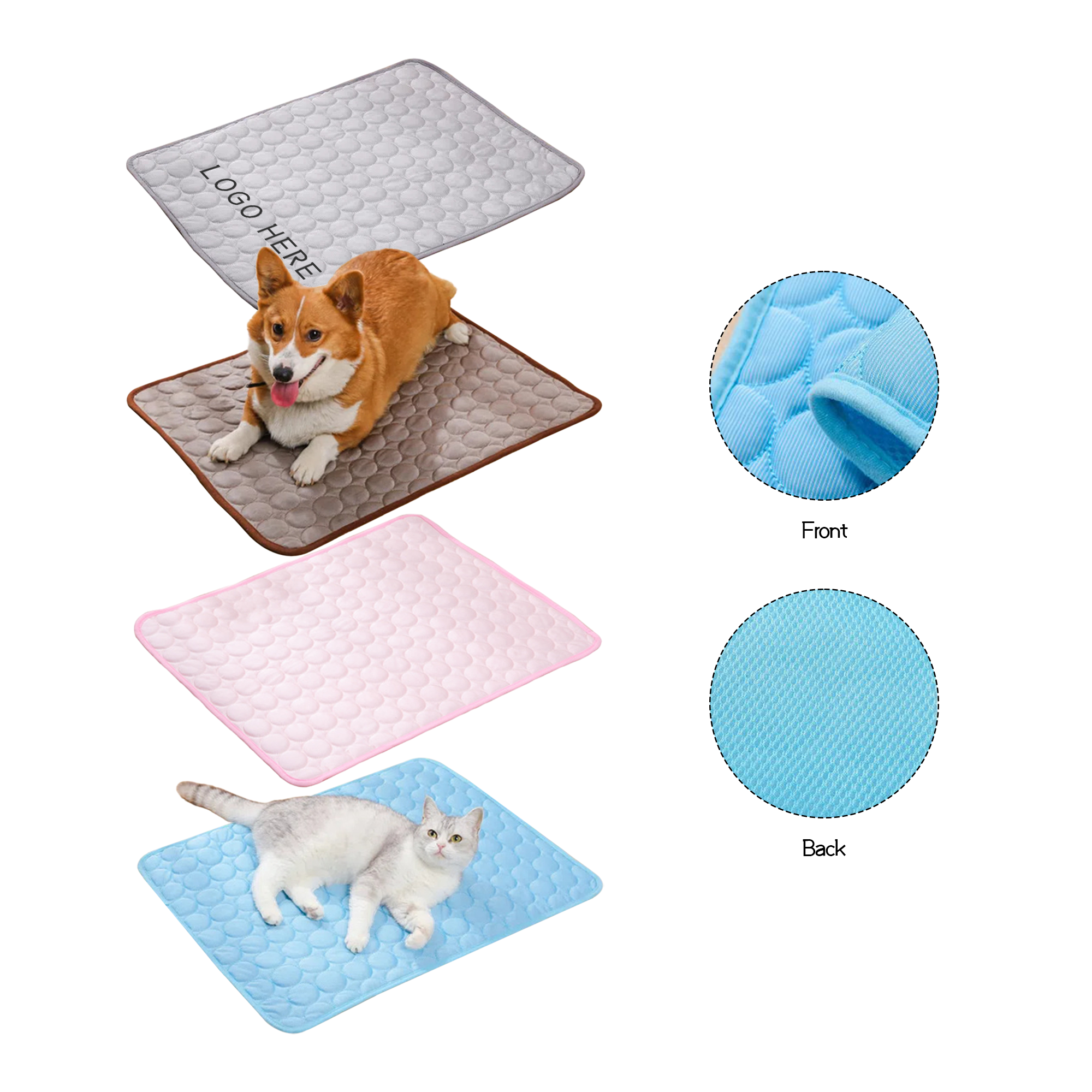Summer Pet Cooling Mat Sleeping Pad 2