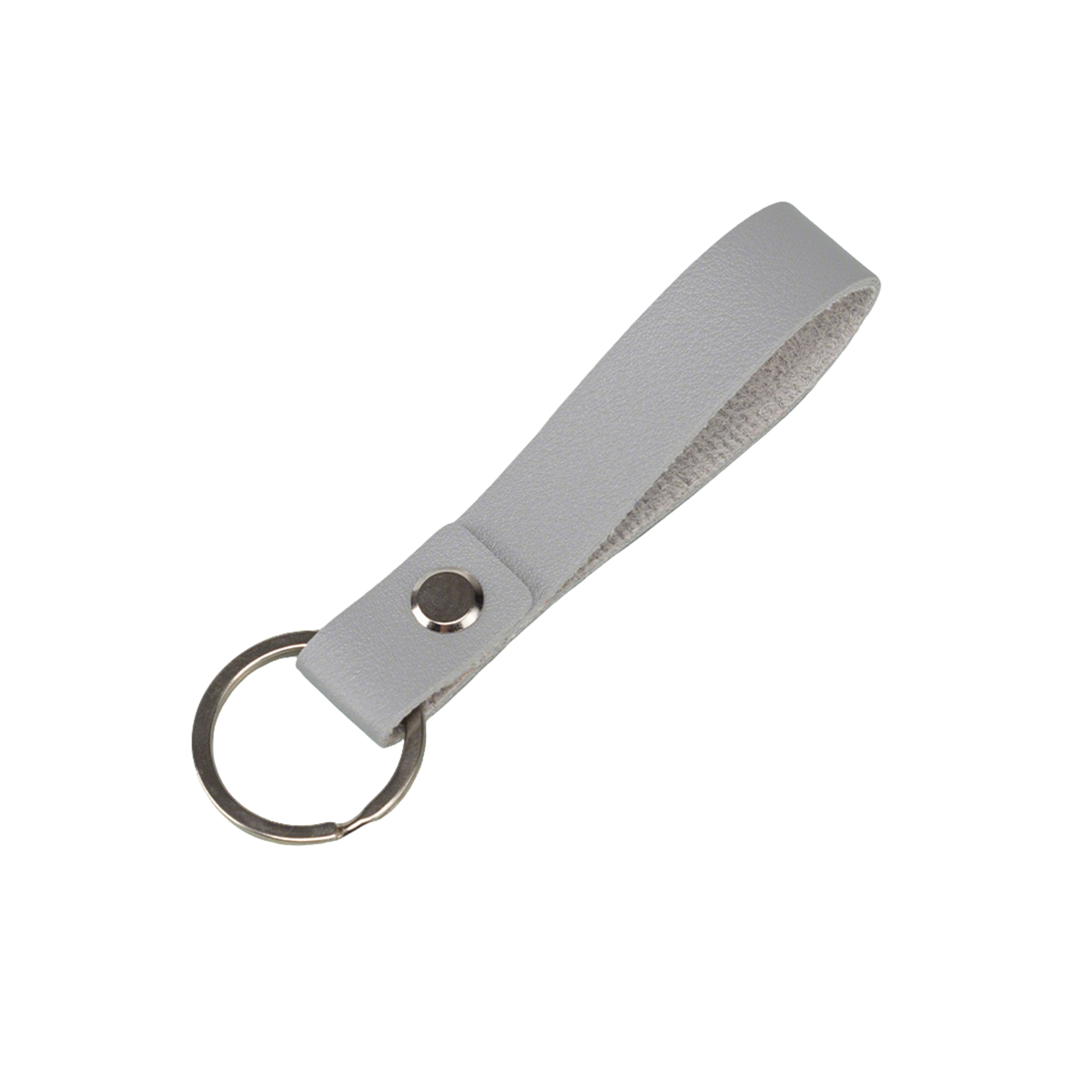 Polyurethane Leather Keychain With Metal Clip 1