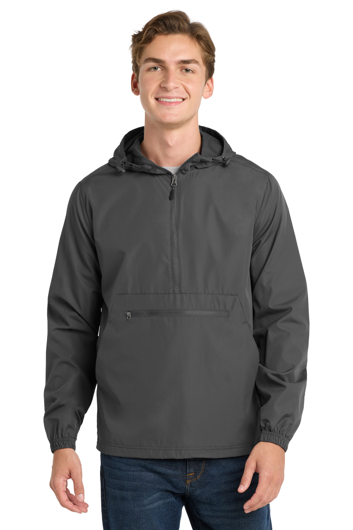 Sport-Tek Packable Anorak. JST66 44