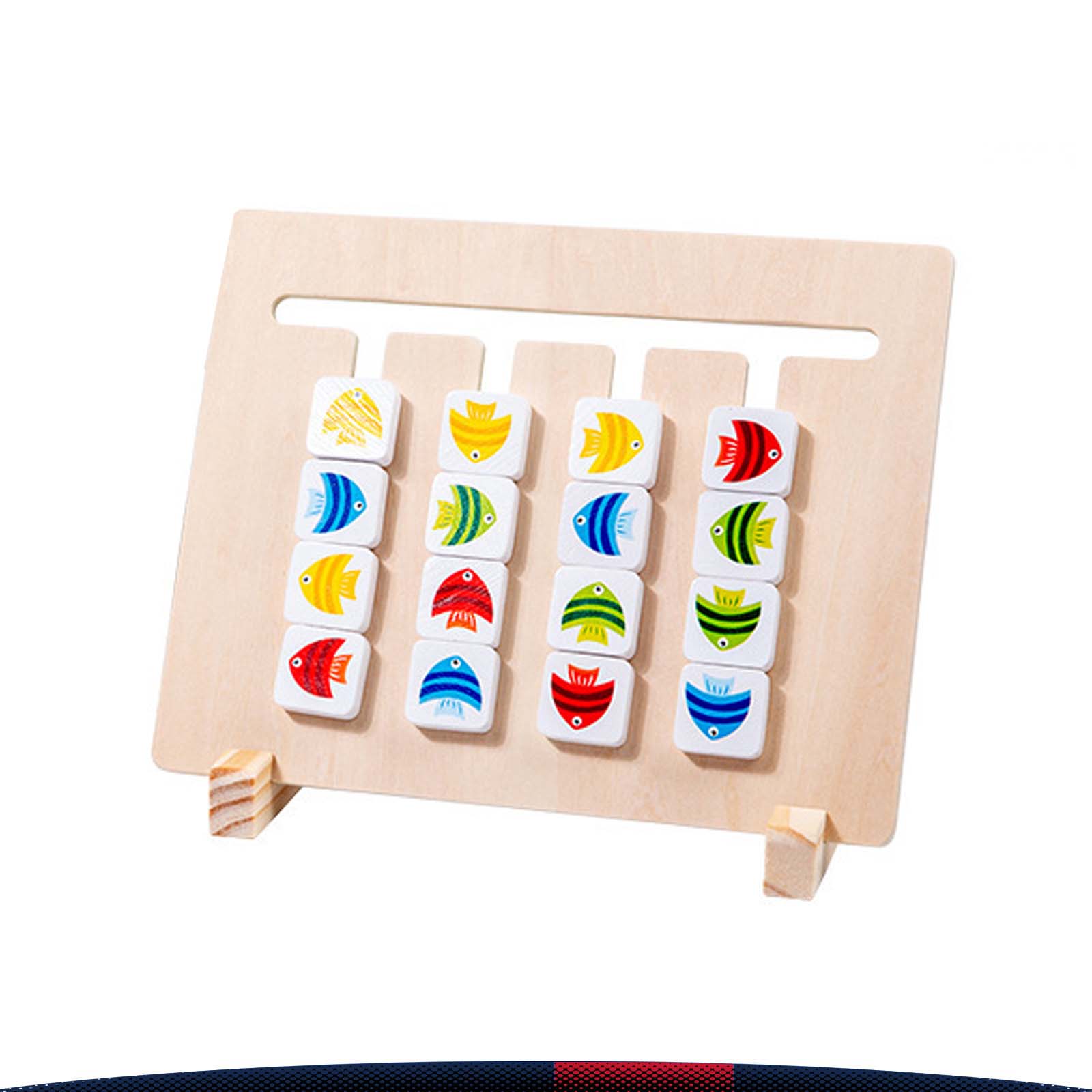 Cheering Child 4 Colors Memory Chess Game 6