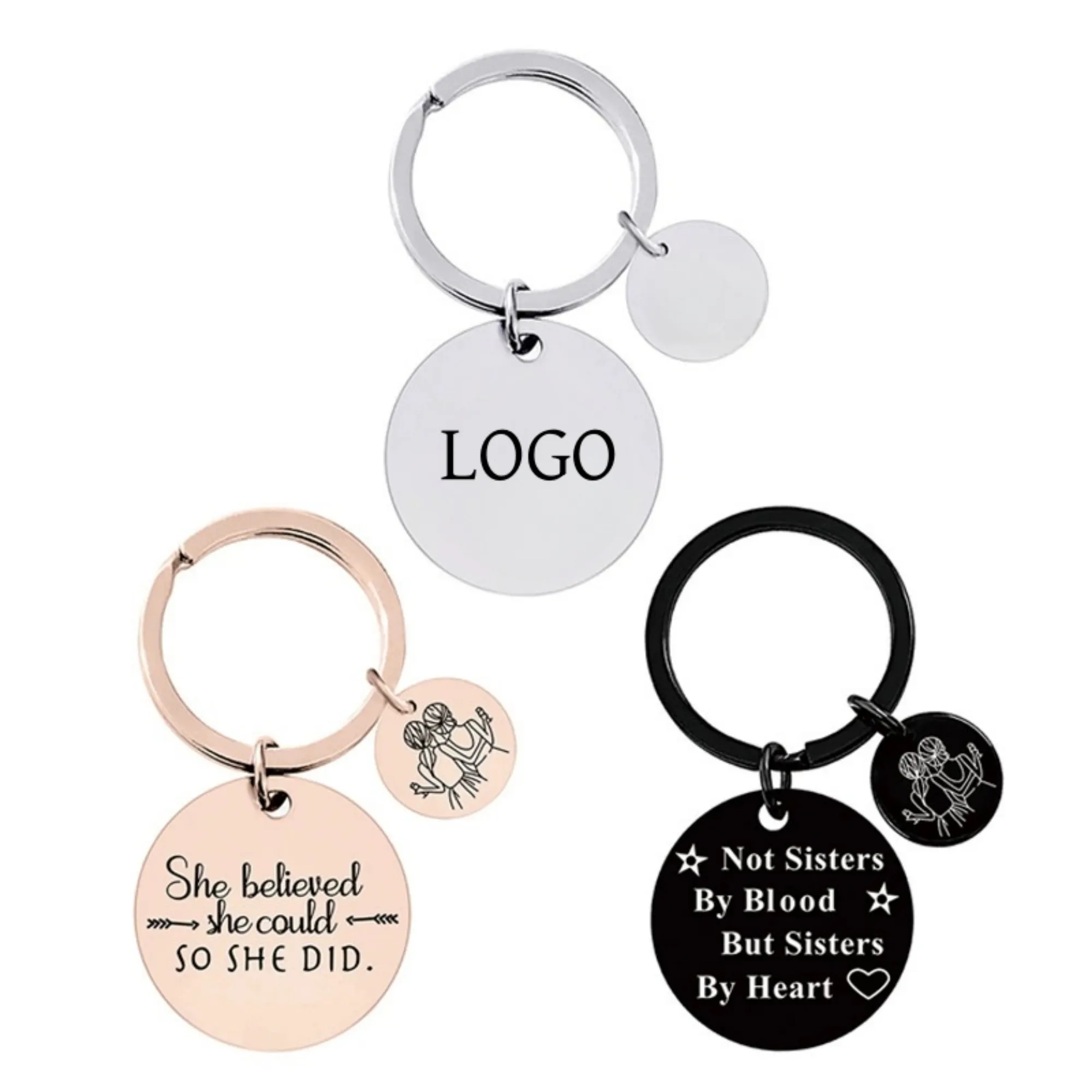 Personalized Customized Metal Keychain 1