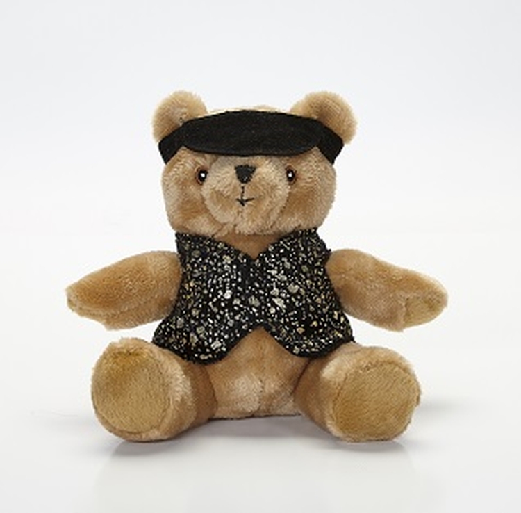 7" Bear with Visor Casino Dealer 2