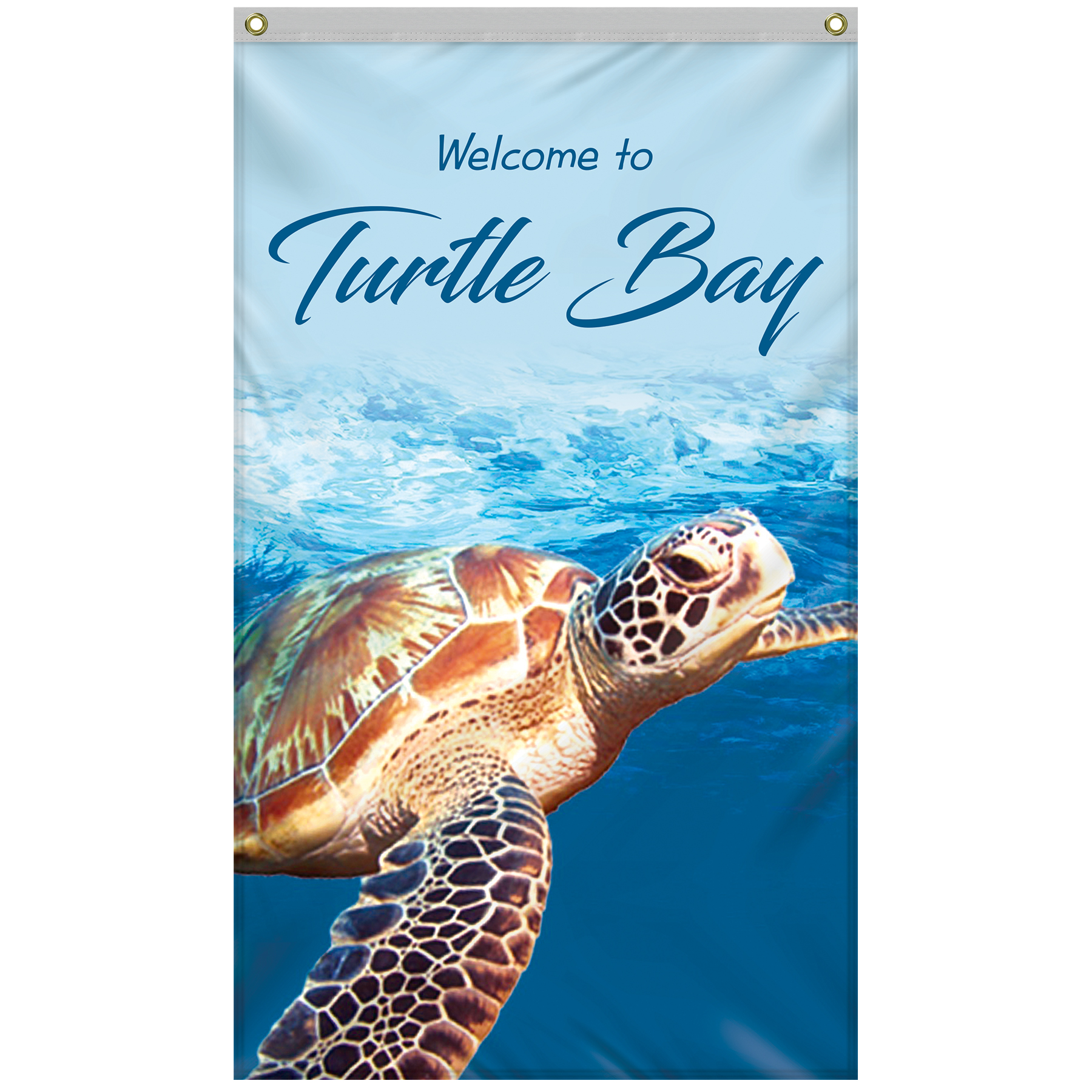 Banner Kit with 3' x 5' Flag and Silver Bracket 5