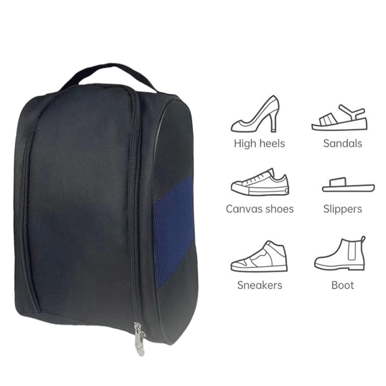 Business trip waterproof sports breathable shoe storage bag 11