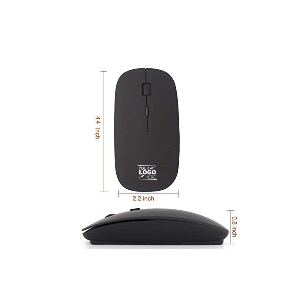Slim Optical 2.4Ghz and Bluetooth Wireless Mouse 5