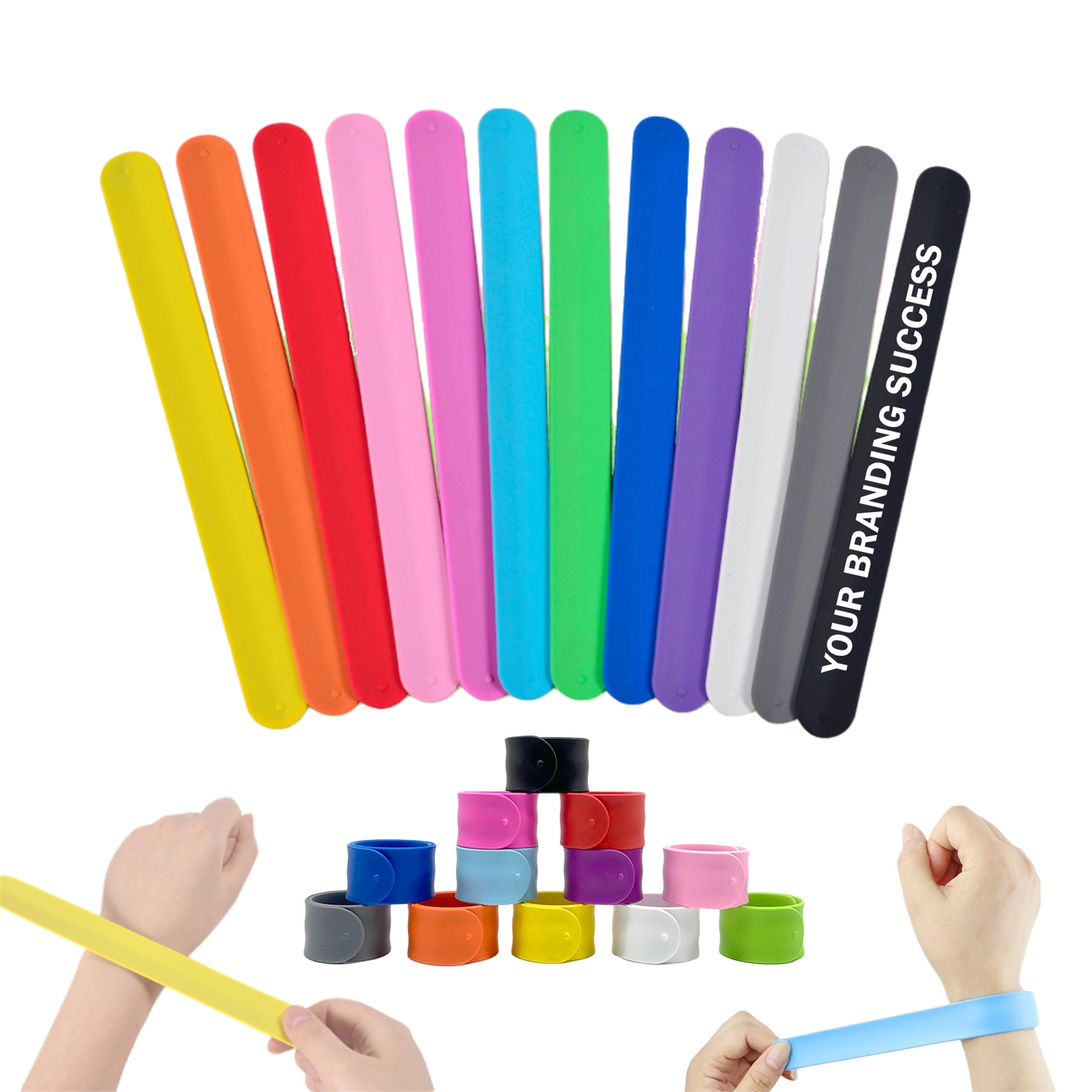 Silicone Slap Bracelet