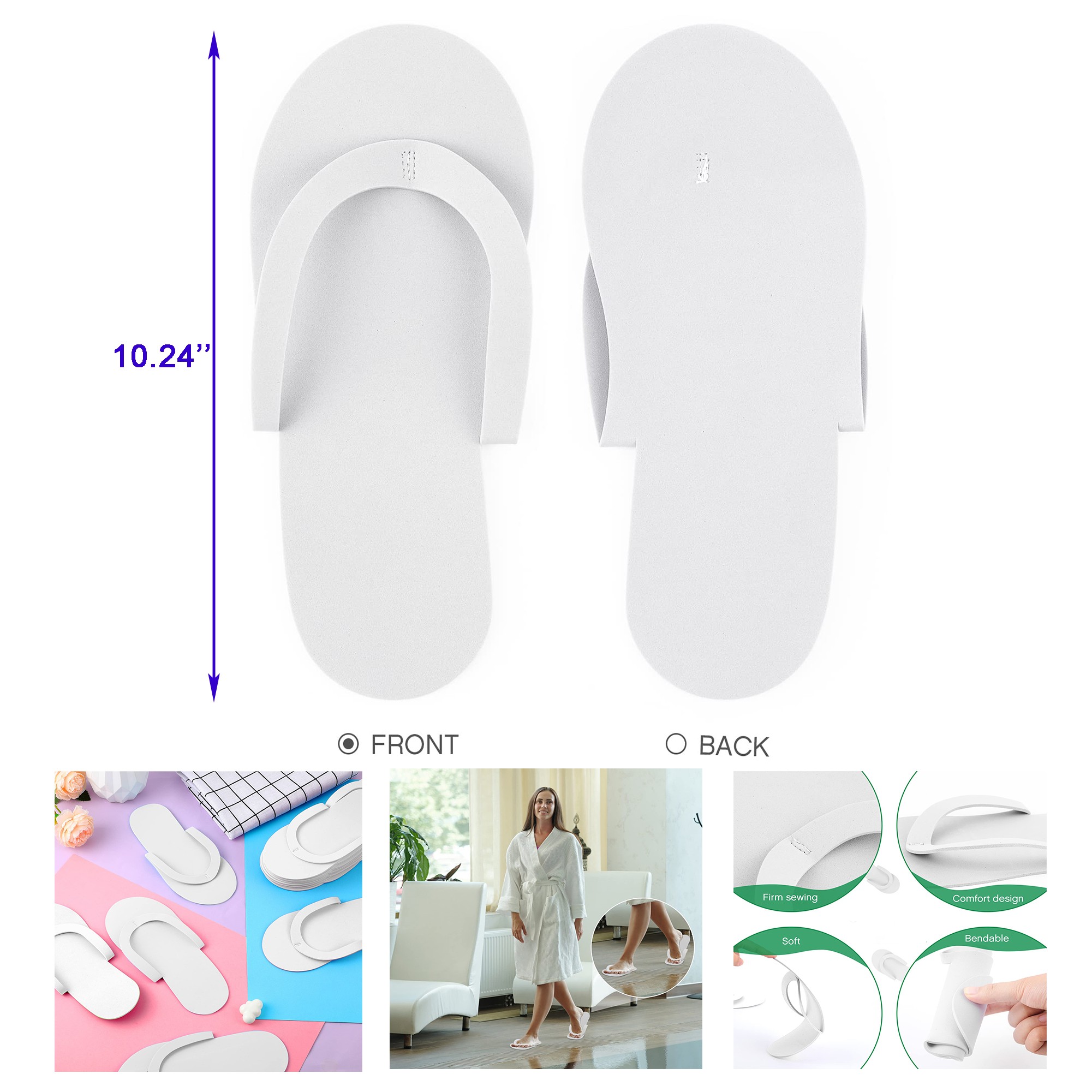 Disposable Pedicure Slippers 3