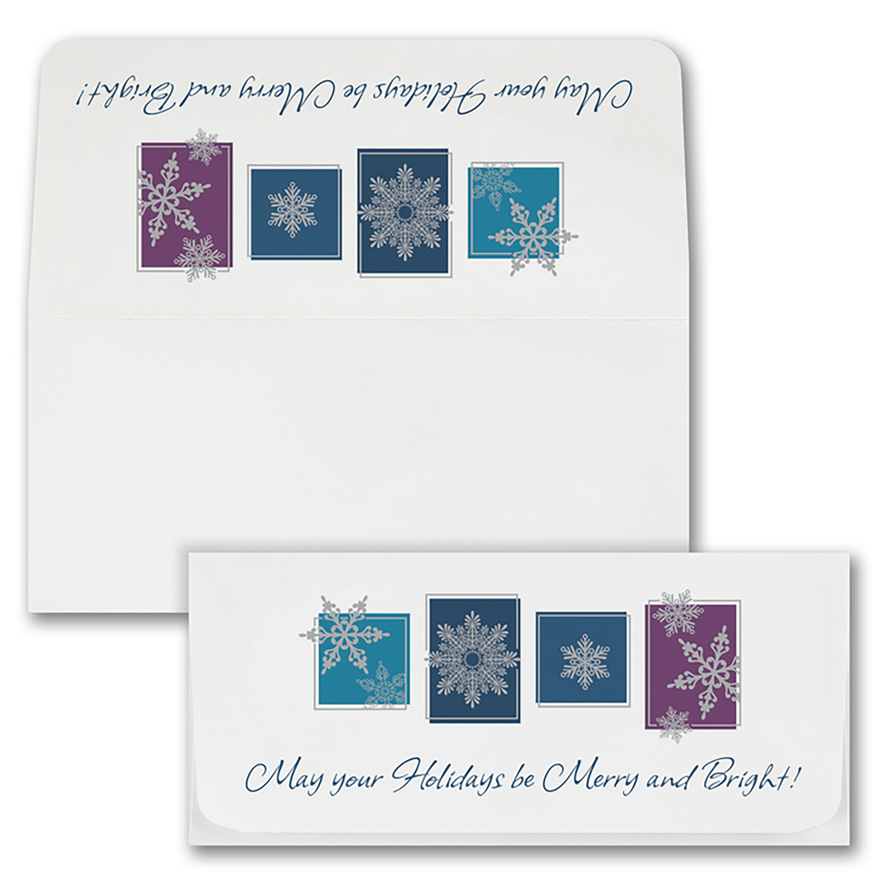 Snowflake Windows Currency Envelope (Snow Flakes) 1