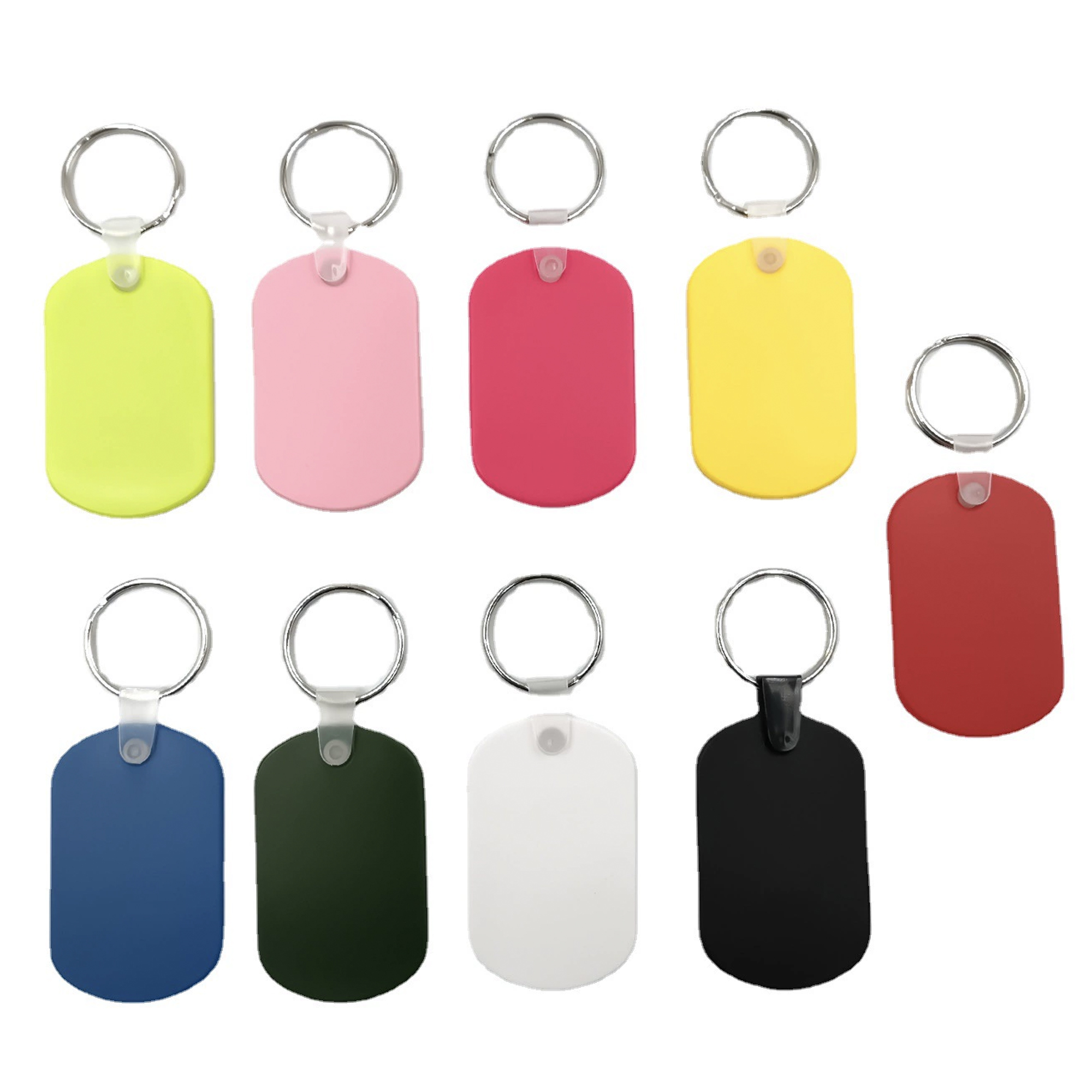 Custom Oval Keychain 1
