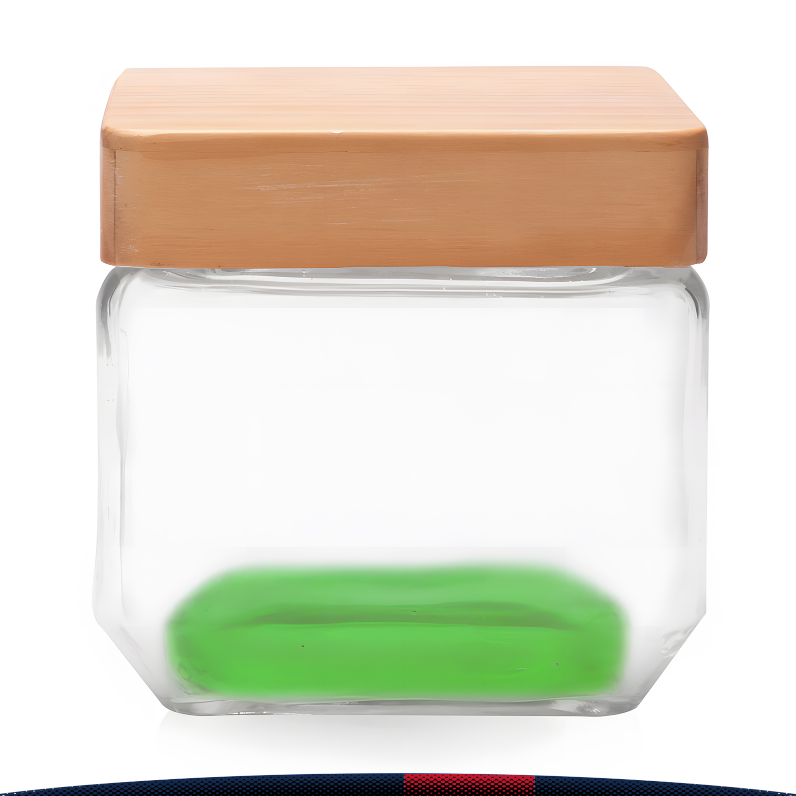27 oz. Shanti Glass Jars with Wooden Lid 7