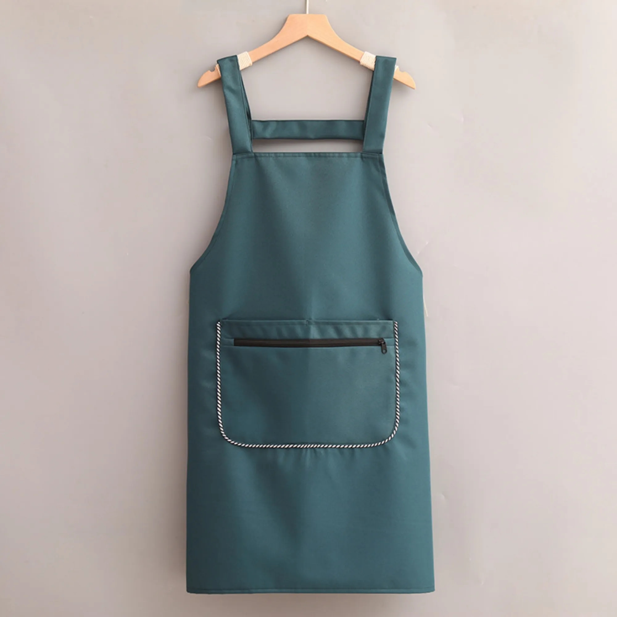 Simple and stylish apron with double pockets 5
