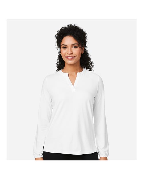Women's Raleigh Half-Placket Knit Top - DP122W 39