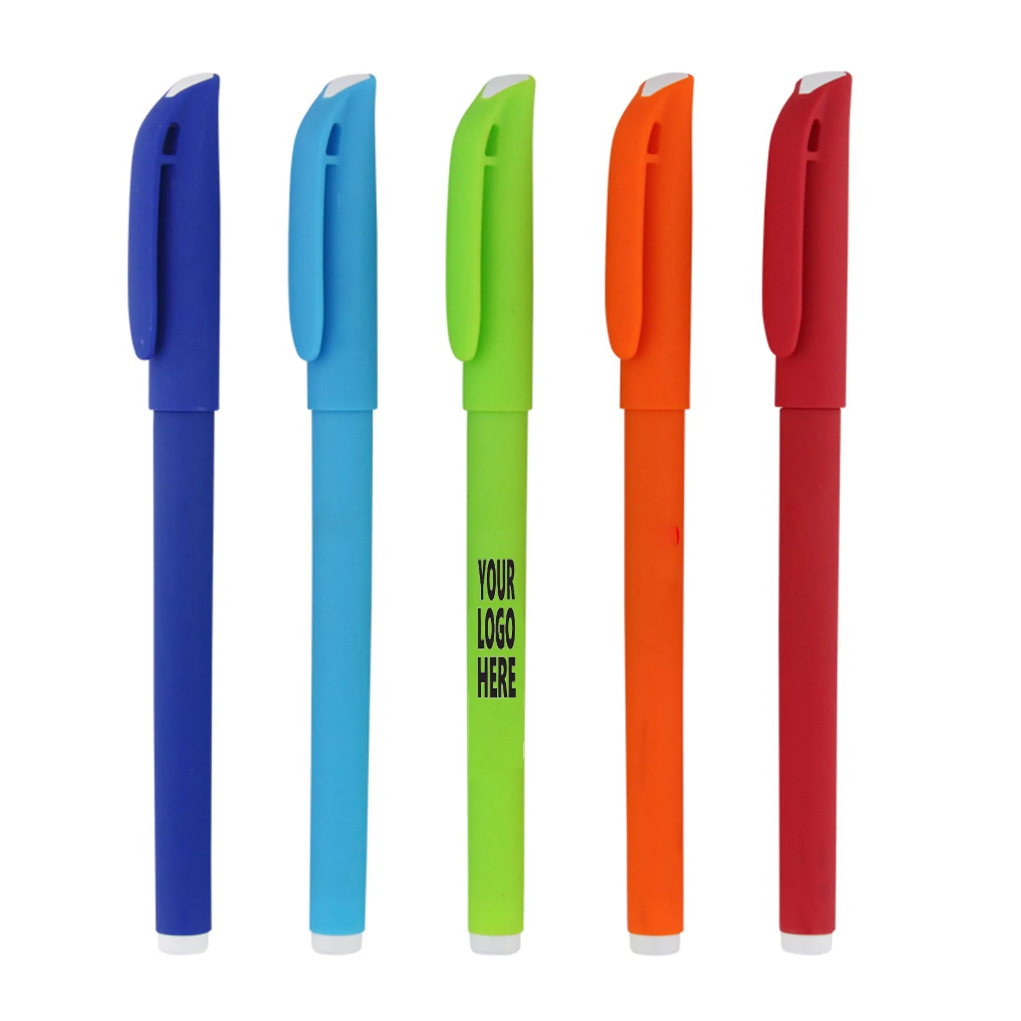 Various Colors Gel Black Ink Plastic Business Gift Pens 2