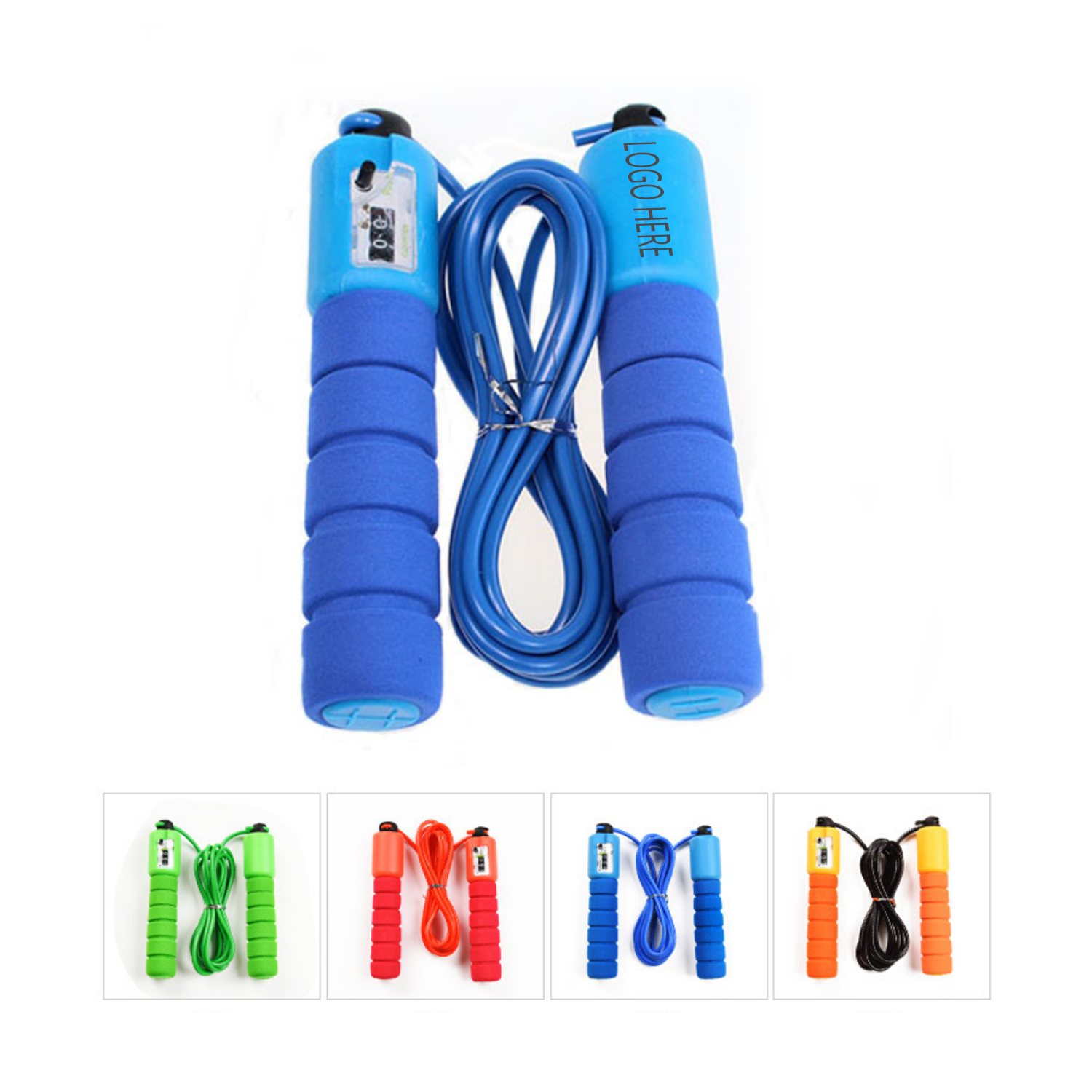 Outdoor Sports PVC Counting Jump Rope 5