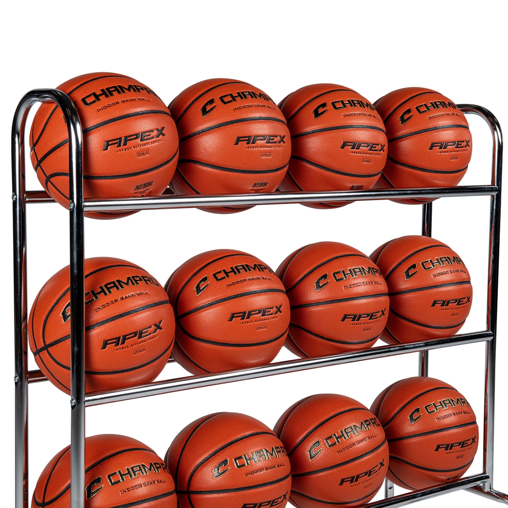 Ball Rack with Casters 2