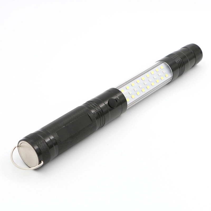 Telescopic Magnetic COB LED Flashlight w/Sidelight 4