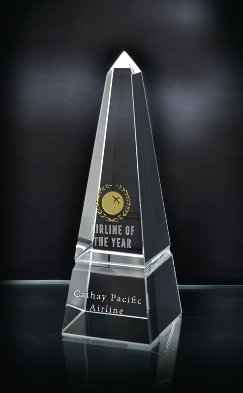 Small Grooved Obelisk