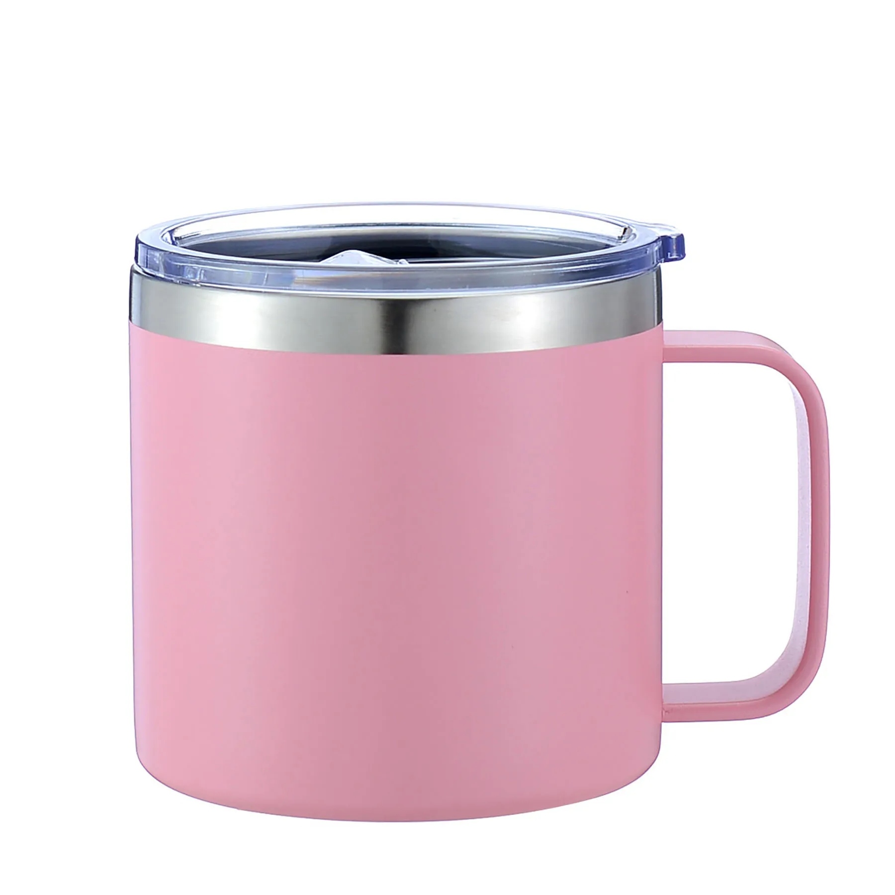 14oz Stainless Steel Mug with Lid 2