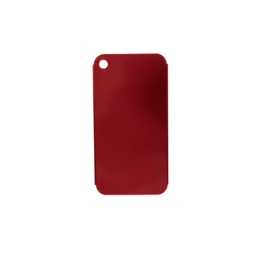 Texture Tone® Aluminum Rectangle Luggage Tag 8
