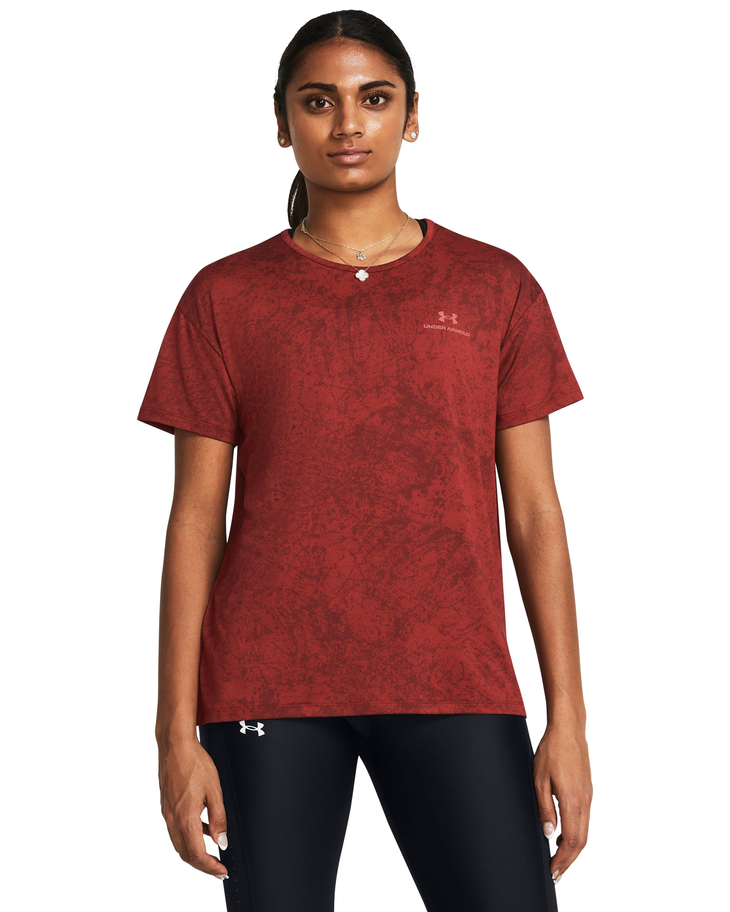 UA Vanish Energy 2.0 Printed Women's Short Sleeve 4