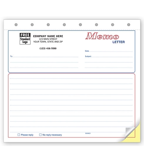 Memos, Carbonless, Small 1