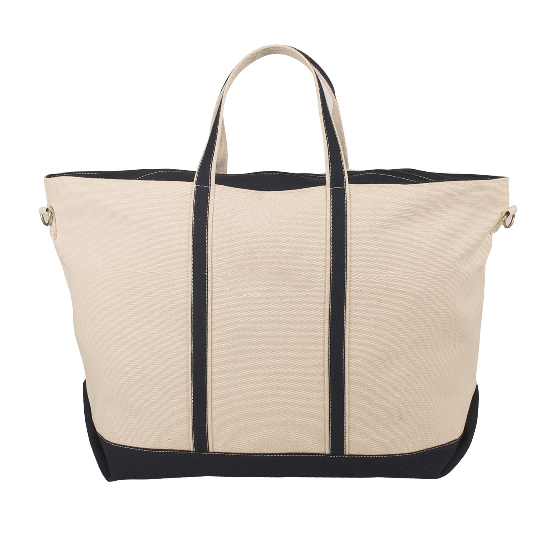Large Canvas Boat Tote Bag with Crossbody Strap 3
