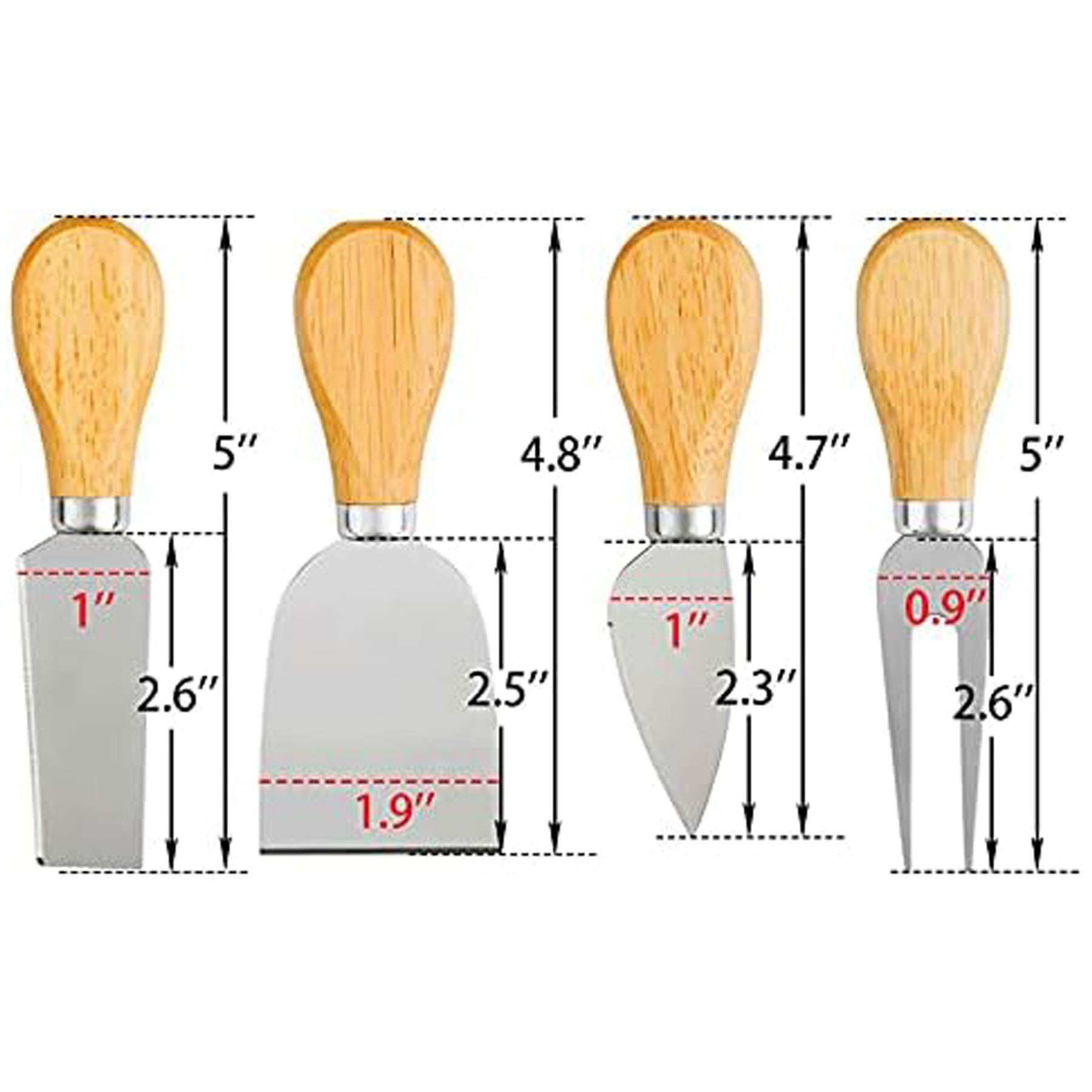 4pcs Cheese Cutter 2
