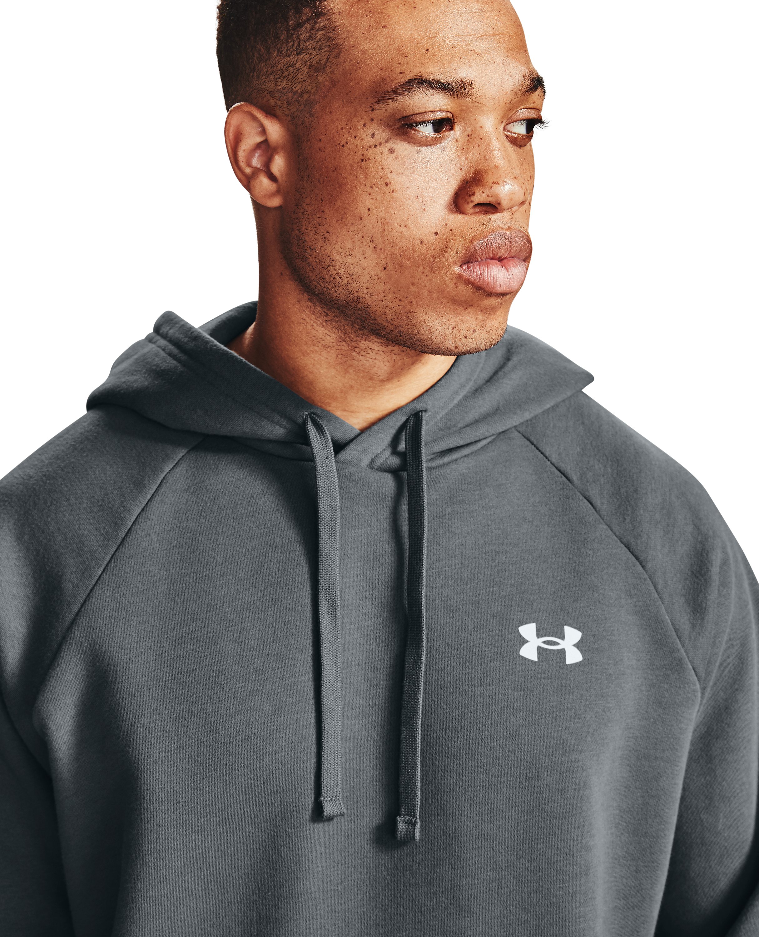UA Rival Cotton Men's Hoodie, custom hoodie or sweatshirt with logo imprint 3