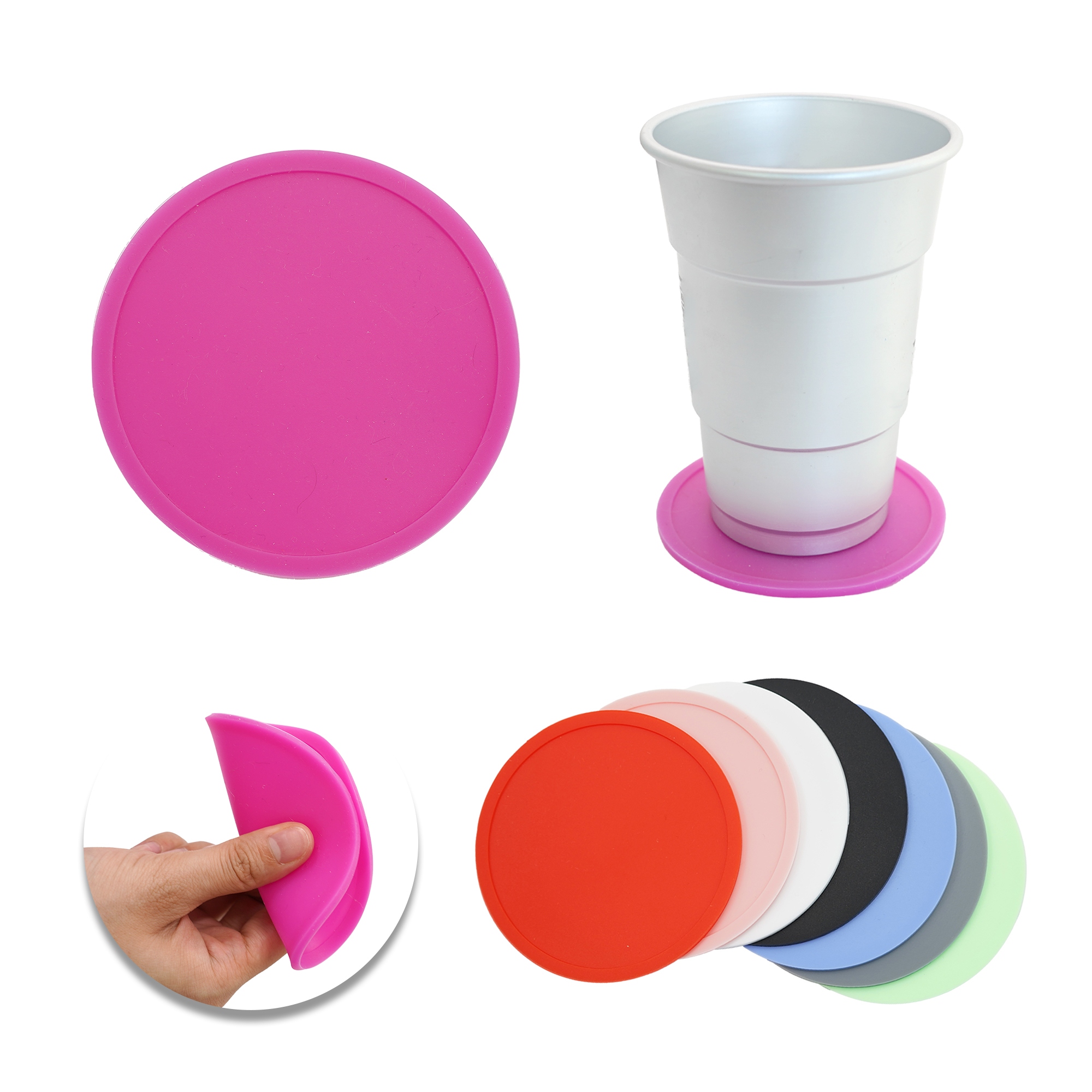 Heat Resistant Non-Slip Silicone Cup Mat 6