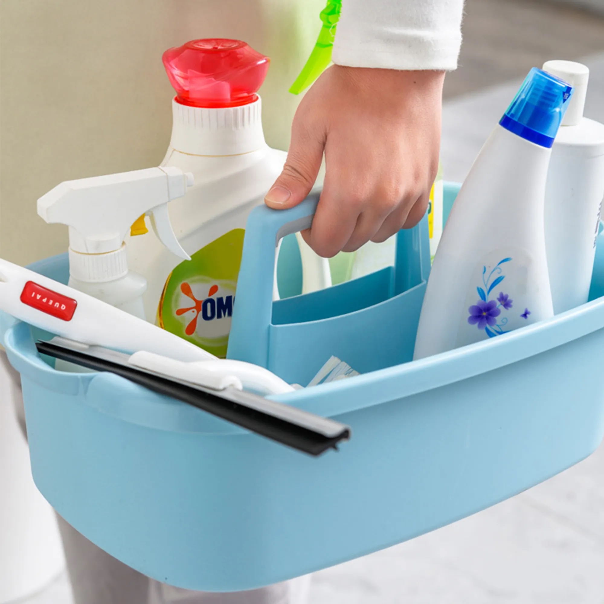 Multipurpose Plastic Storage Basket With Handle 2