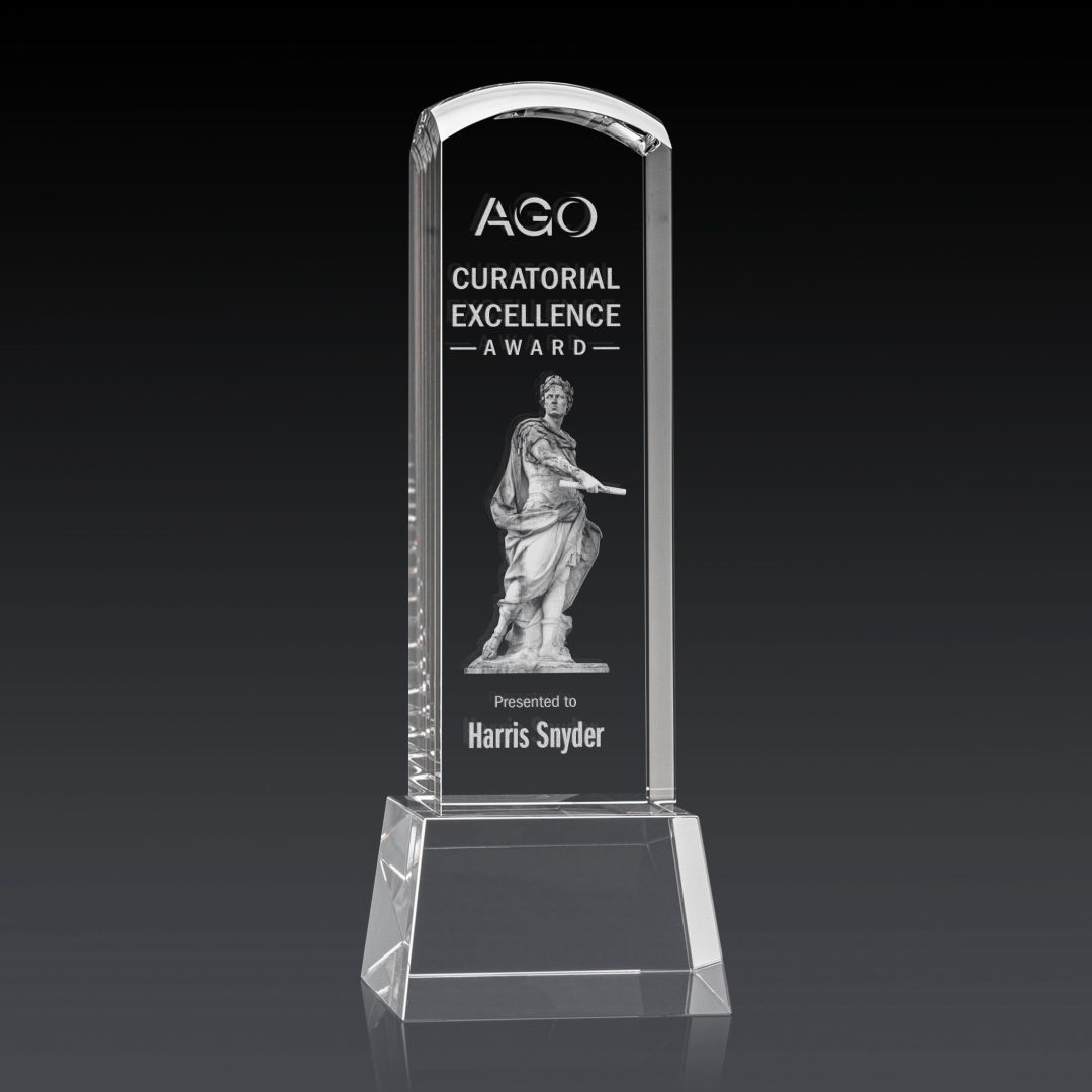 Silkwood 3D Award on Base - Clear 2