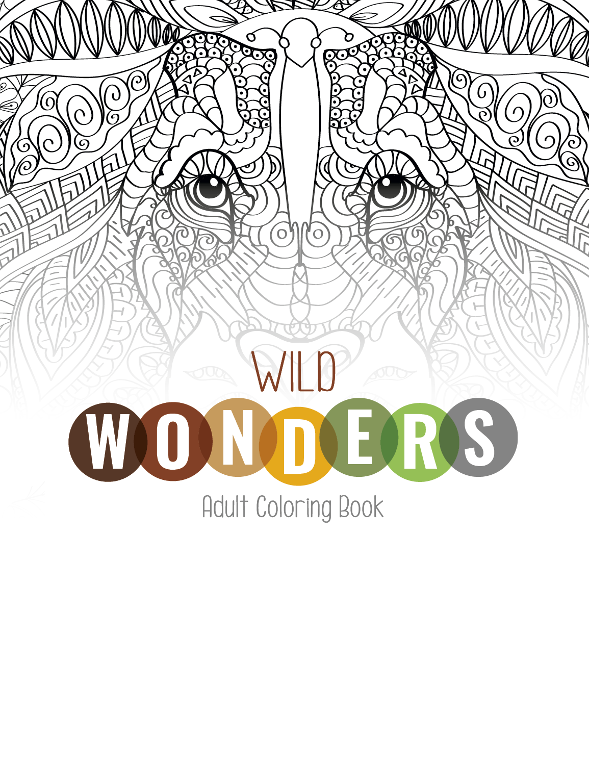 Good Value™ Wild Wonders Adult Coloring Book 7