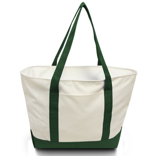 600D Bay View Giant Zipper Boat Tote 21