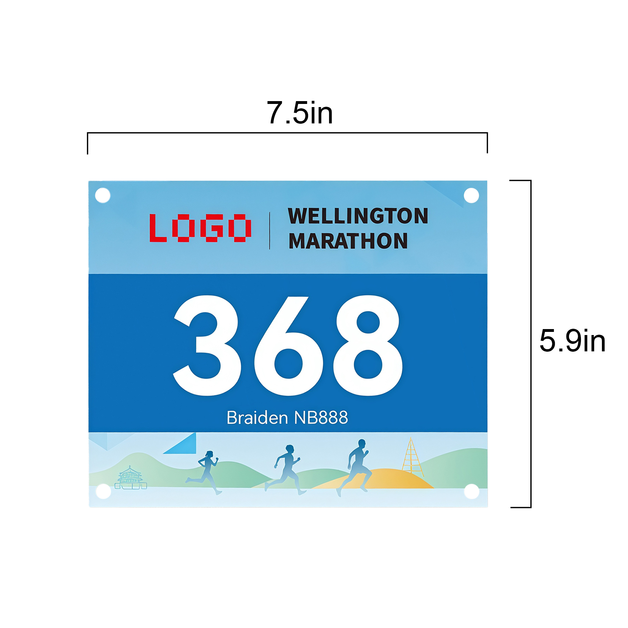 Race Bib 2