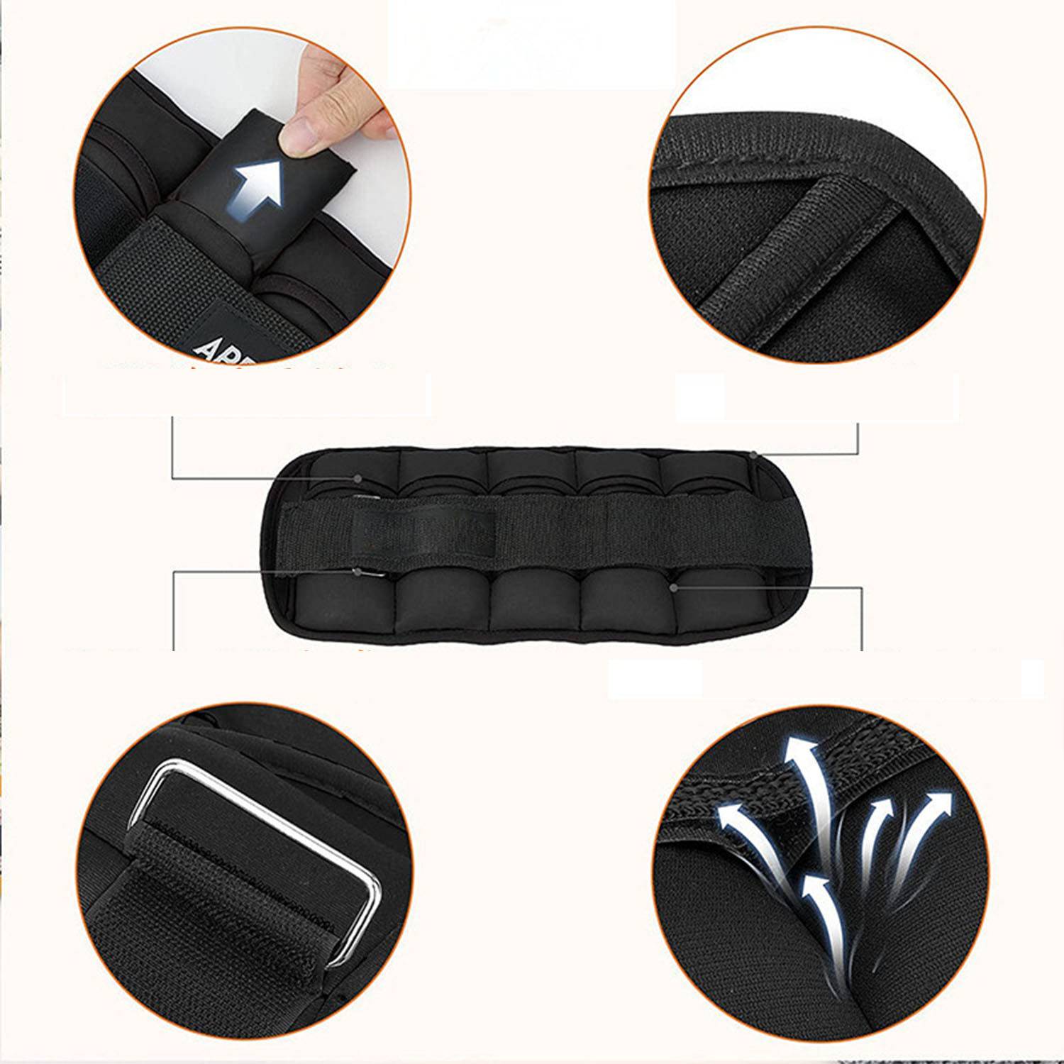 Adjustable Ankle Weights 3