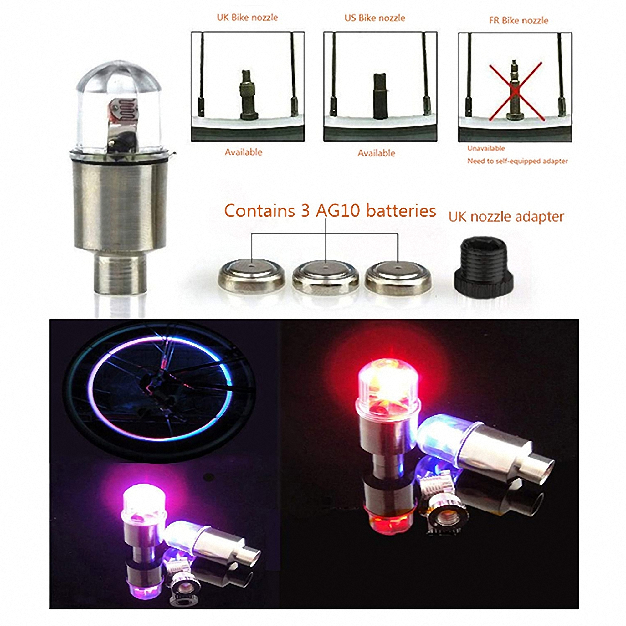 LED Bike Wheel Lights 2