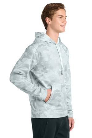 Sport-Tek Sport-Wick CamoHex Fleece Hooded Pullover. ST240 6
