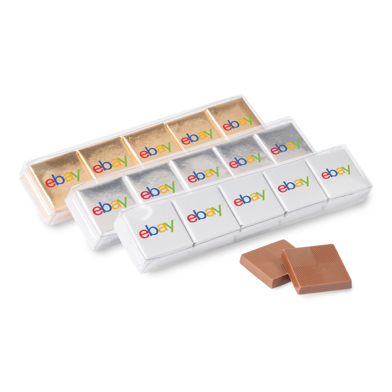 Ten Piece Chocolate Foiled Square Acetate- Full Color 2