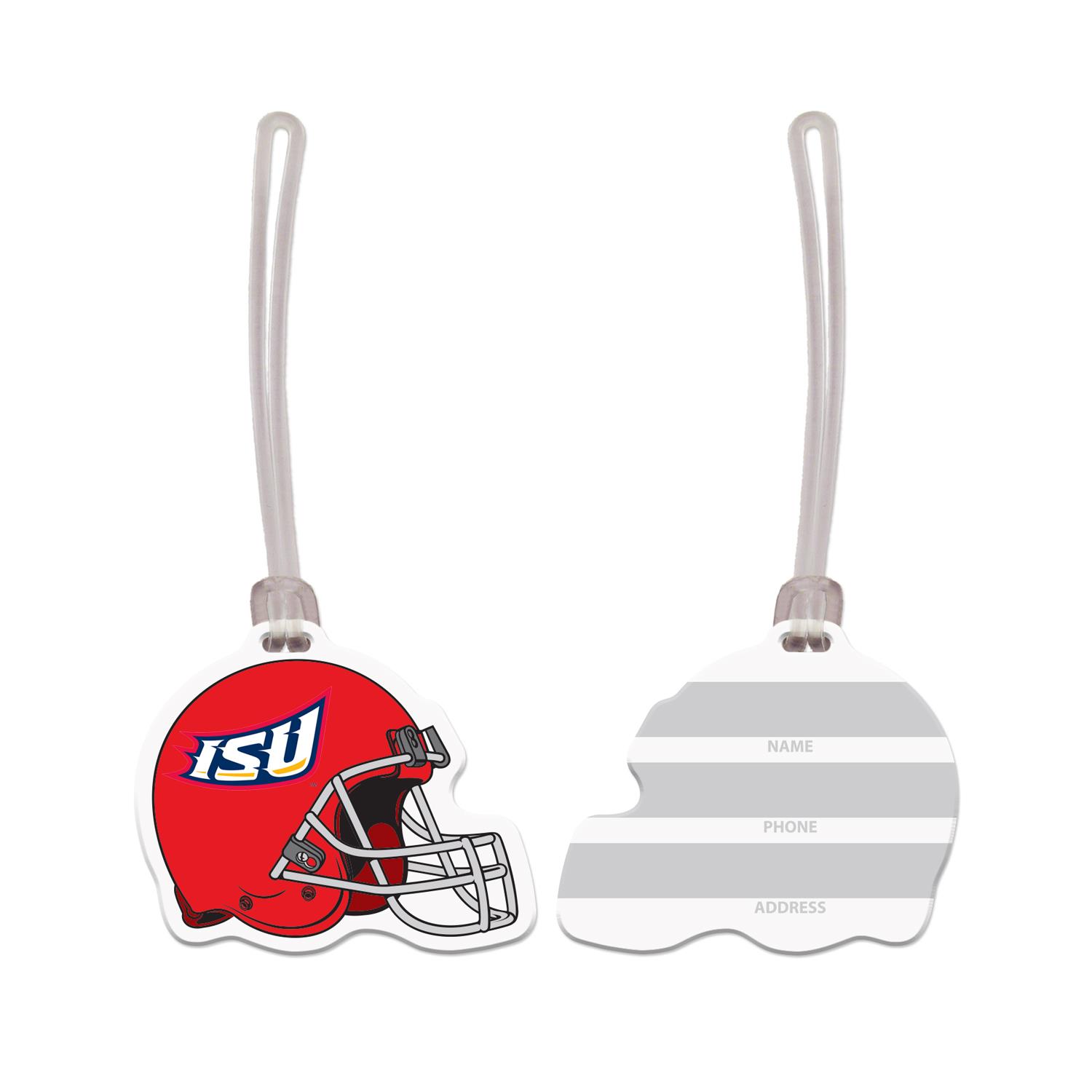 USA Made Helmet Vinyl Luggage Tag 2