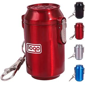 Coke Can Shape Mini Ashtray Key Chain 20