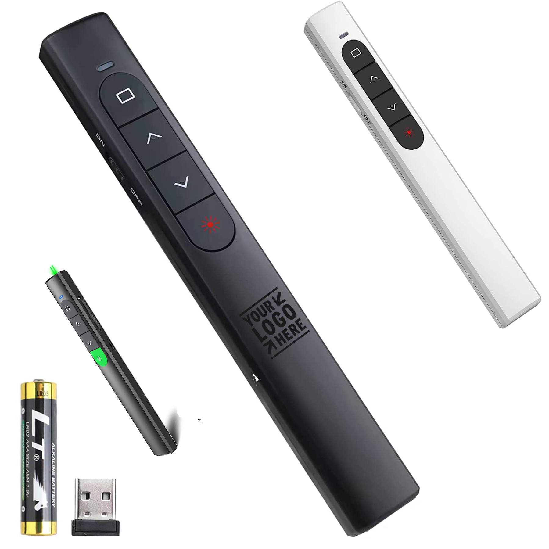 Wireless Presenter Remote Presentation Clicker 2
