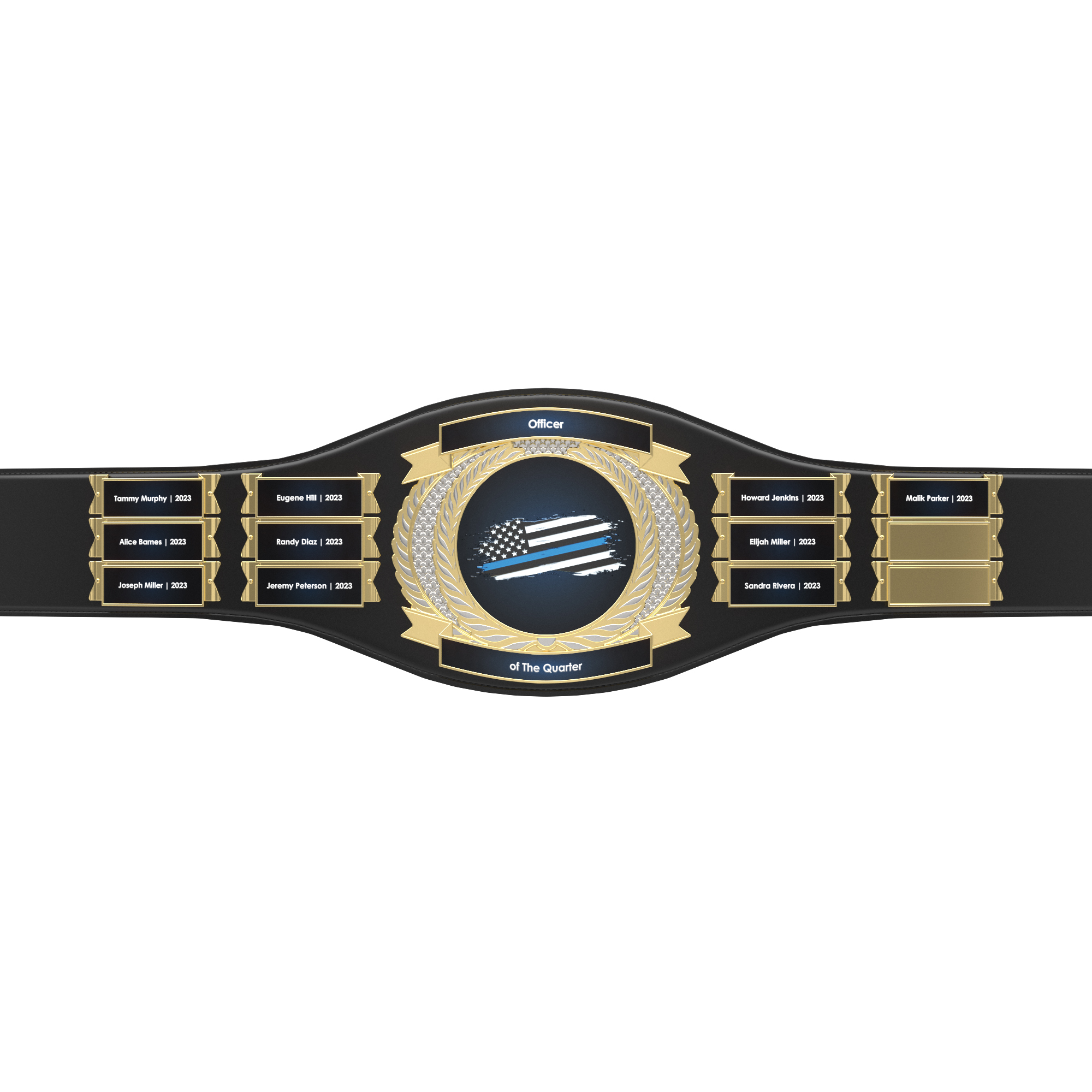 Express Vibraprint® Perpetual Championship Award Belt 5