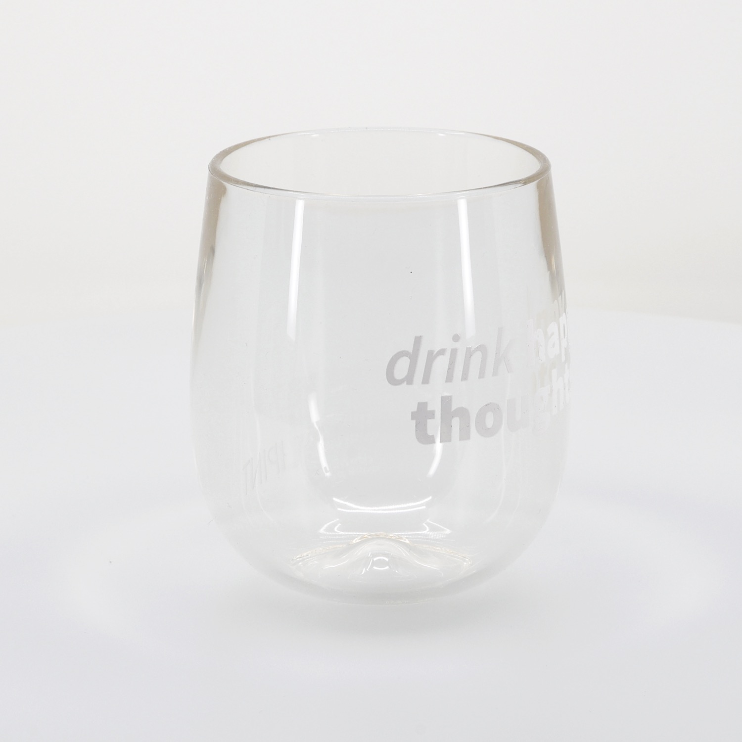 Silipint® Clear Stemless Wine Glass - 12 oz. 31