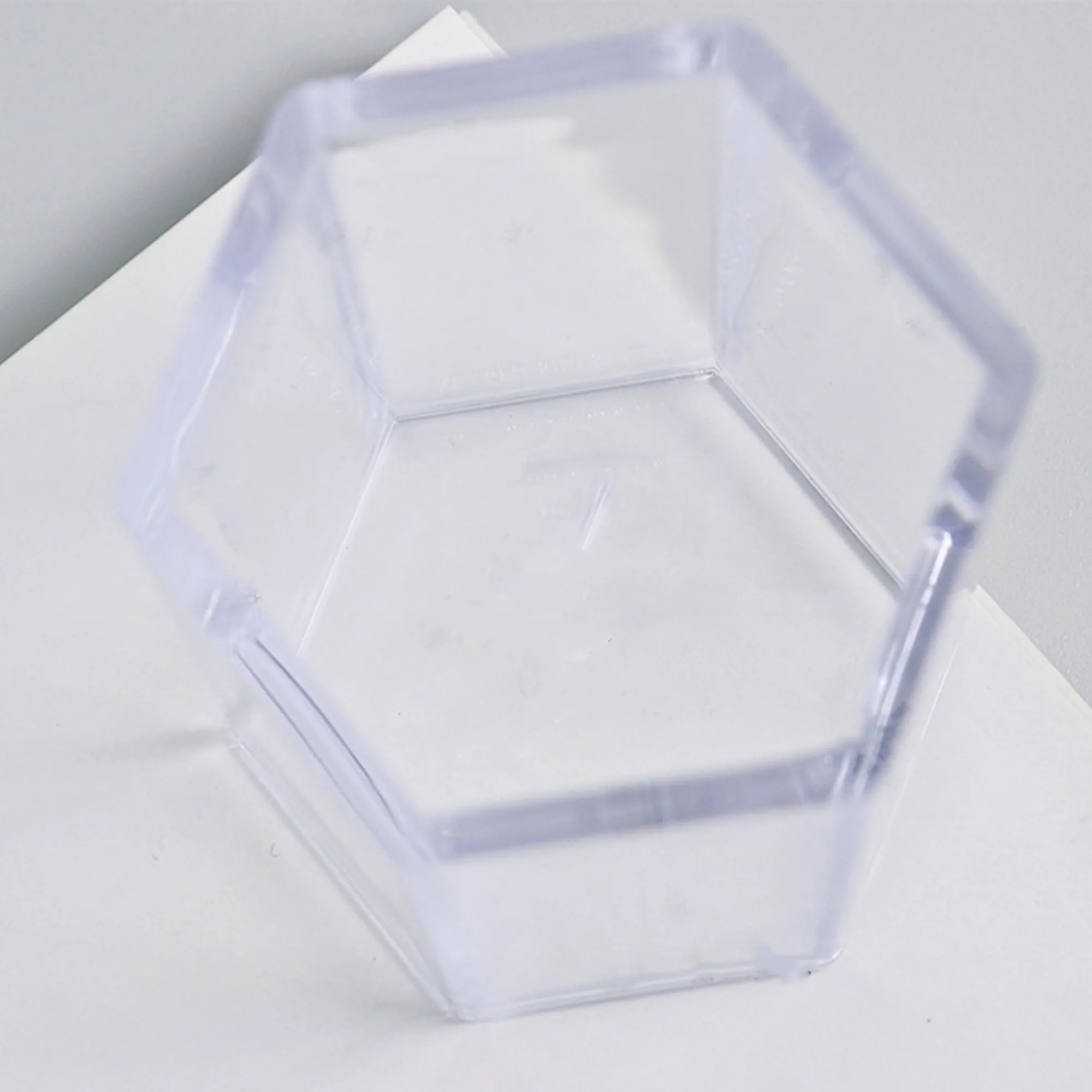 Acrylic Pen Holder Makeup Brush Storage Bucket 5