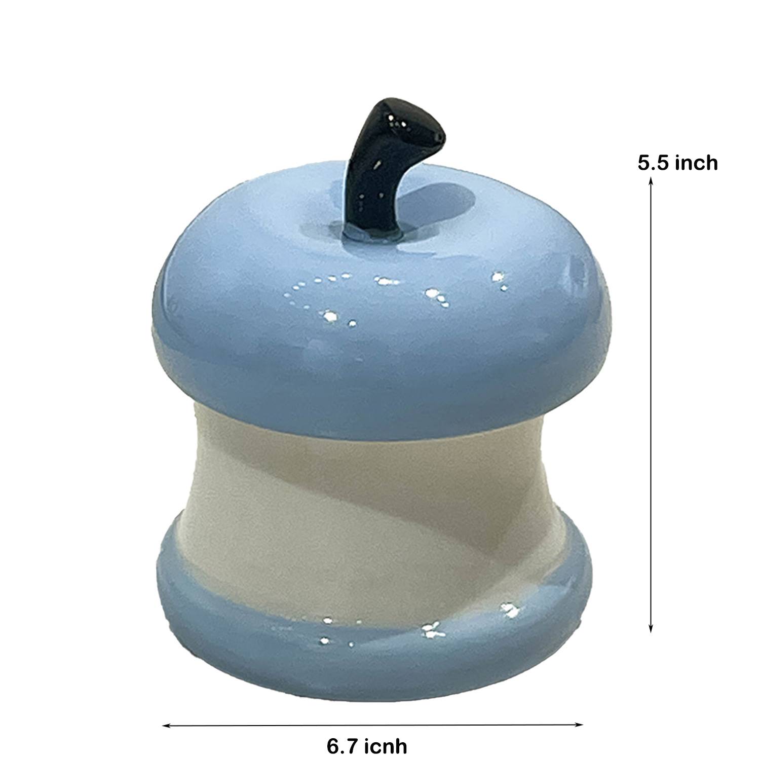 Apple Core Ceramic Anti Ash Ashtray 6
